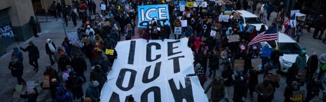 Protests against ICE take place across the US for 'National Shutdown'