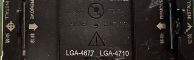 Intel's mysterious new LGA 4710 Socket pictured