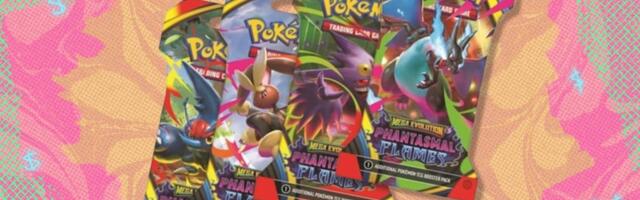 Grab this Pokémon TCG: Phantasmal Flames Booster Pack bundle for $23 off at Amazon