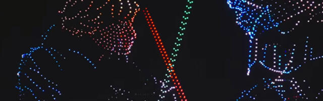 2000 Drones Turn Seoul Into a Star Wars Sky Show