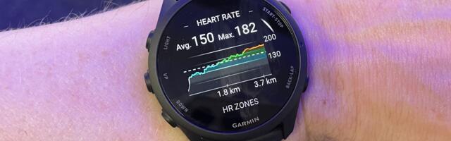 The Garmin Forerunner 170 was found to be extremely accurate during my treadmill test — despite packing Garmin's older heart rate sensing technology