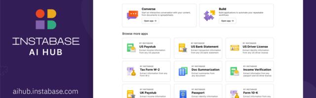 Instabase unveils AI Hub, a generative AI platform for content understanding