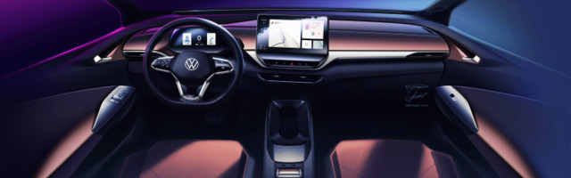 VW’s all-electric ID.4 will use interior lighting to communicate with the driver