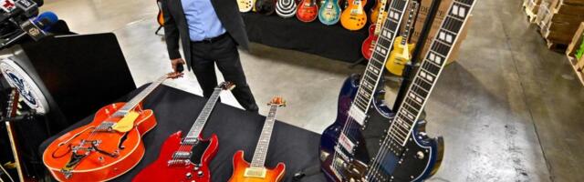 Thousands of fake Gibson guitars imported from Asia seized at California port