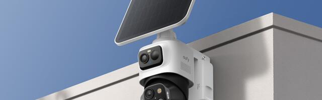 Eufy's latest security camera has three lenses and a detachable solar panel