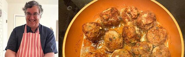 My dad's Greek meatballs are the perfect quick dinner — and so easy to make