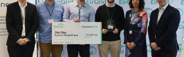 Dublin university students claim top €12,000 prize at EirGrid’s CleanerGrid competition