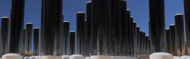 This dystopic-looking bot could scrub greenhouse gases from the air