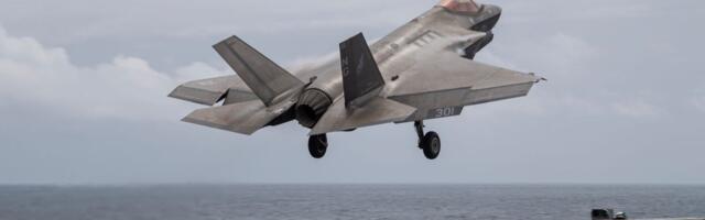 Every kind of F-35 has now seen combat after a carrier-based stealth fighter struck the Houthis