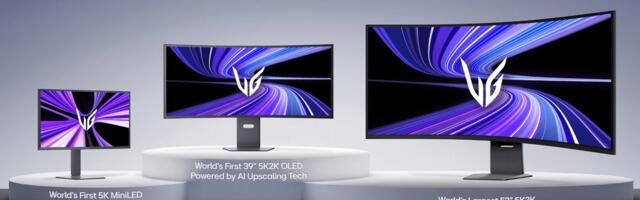 LG UltraGear evo 5K Displays With AI Upscaling To Debut At CES 2026
