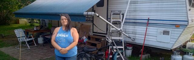 A Gen X couple living in a camper says hourly wages aren't enough to afford housing: 'It just feels like it's out of reach'