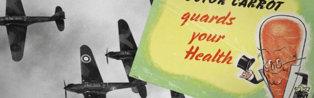 The strange myth behind carrots and night vision