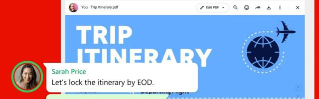 WhatsApp can now open and edit PDFs without making you download them first