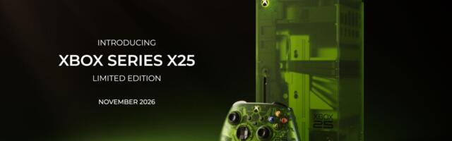 This is Microsoft’s Xbox 25th anniversary console in translucent green
