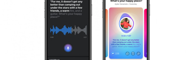 Facebook is about to put voice clips and podcasts in your News Feed