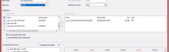 How to Recover a Crashed RAID 5EE After Controller Failure or Multiple Disk Failure