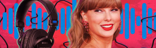 I found the $110 headphones Taylor Swift wore to announce The Life of a Showgirl album