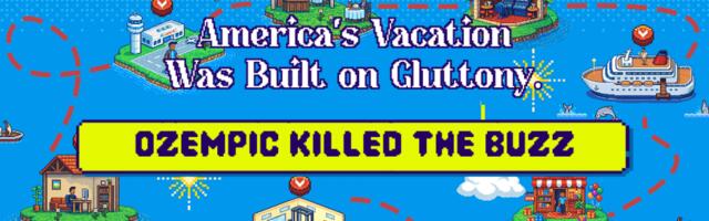 America’s Vacation Was Built on Gluttony. Ozempic Killed the Buzz.