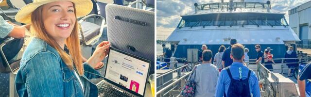 I took a round-trip ferry to Martha's Vineyard for $79. The ocean views and full-service bar weren't even the best parts.