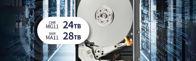 Toshiba launches CMR 24TB and SMR 28TB HDDs for data centers and hyperscalers