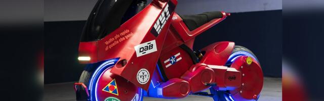 This one-of-one 3D-printed motorcycle is inspired by the 1988 film Akira