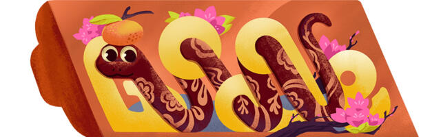 Google celebrates the Year of the Snake with Lunar New Year Doodle