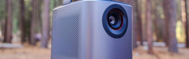 My Secret Weapon for Camping Is This Portable Projector That's 22% Off
