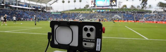 Inside Apple's Play to Shoot a Pro Soccer Game Entirely With iPhones