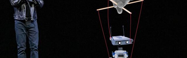 Behind Many Robots, a Human Operator Toils