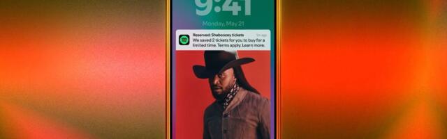 Your most played artists on Spotify could get you early access to their tour tickets