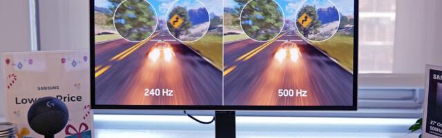 The Samsung Odyssey OLED G6 is the world's first 500Hz OLED gaming monitor