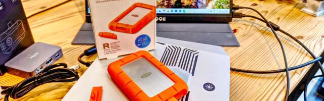 I tested the LaCie Rugged SSD4 - and it's blindingly quick, I found that speed comes at a cost