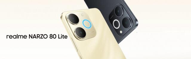 Realme Narzo 80 Lite 4G arrives with a 90Hz display and a 6,300 mAh battery