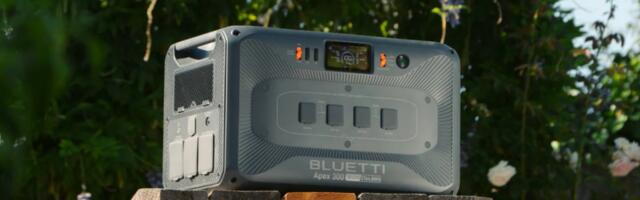 Combat power outages this summer with $200 off the Bluetti Apex 300 portable power station