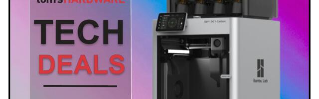 Bambu Lab's X1C color 3D printer is 33% off in combo deal — $1,099 nets you the printer, multicolor AMS 2 Pro attachment, and filament buffer
