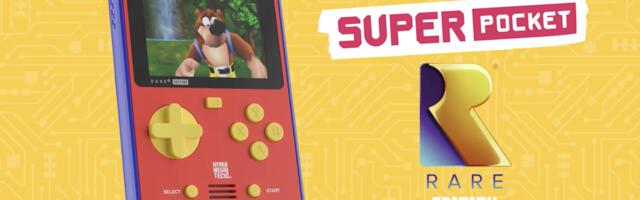 This retro-inspired handheld comes with Banjo-Kazooie and Battletoads built in