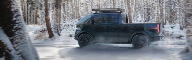 Canoo combines work and play in its new electric pickup truck