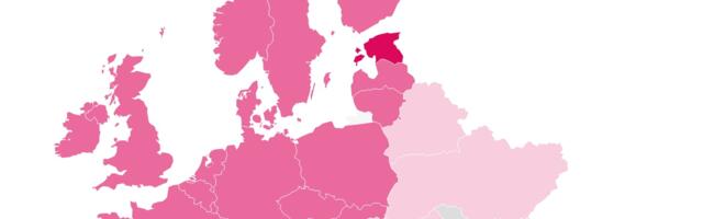 Which European countries have the most AI startups?