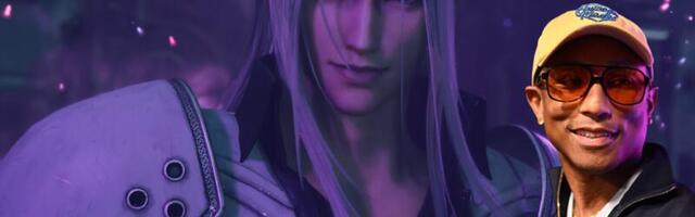 An iconic Final Fantasy 7 anthem accompanied Pharrell Williams' Louis Vuitton fashion show