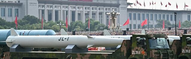 China just showed the world its full nuclear triad for the first time, rolling it through Beijing