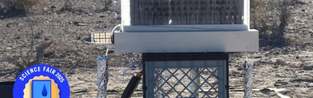 Gizmodo Science Fair: A ‘Window’ That Harvests Drinking Water From Desert Air