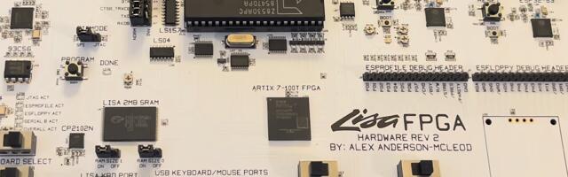Enthusiast recreates 43-year-old Apple Lisa with FPGA board — first commercial computer with a GUI faithfully cloned with modernized machine