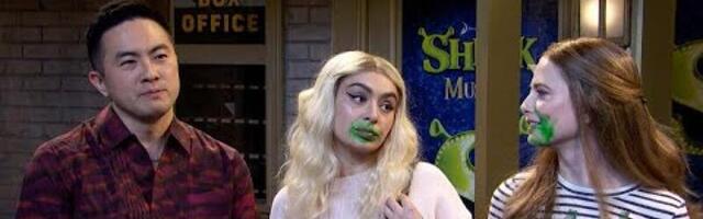 Charli XCX hooks up with Shrek in 'SNL' sketch