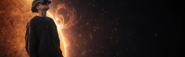 You can now walk through space and gaze into a black hole at this VR exhibit