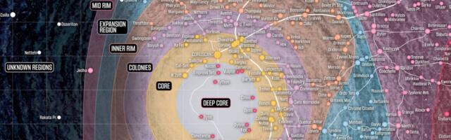 I Can’t Stop Staring at This Massive ‘Star Wars’ Galaxy Map