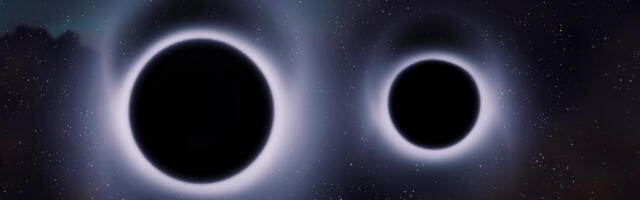 Two Orbiting Black Holes Caught On Camera For The First Time In History