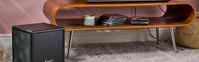 I tested Marshall’s new mini Dolby Atmos soundbar and I adore its crystal-clear dialogue, expansive sound, and classy design
