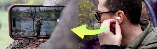 Secret iPhone Camera Feature: Taking Photos With Your AirPods video