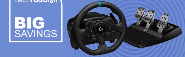 If you buy any PS5 racing wheel this Black Friday, make it the Logitech G923 which is 30% off right now