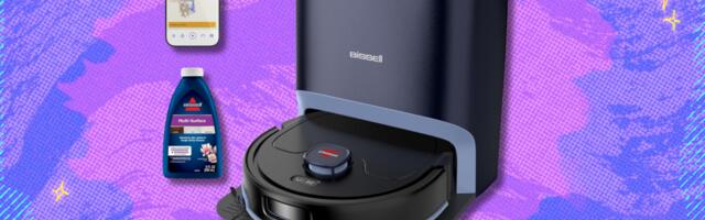 Clean up after your pets with $100 off the Bissell FlexClean FurForce Robot Vacuum and Mop